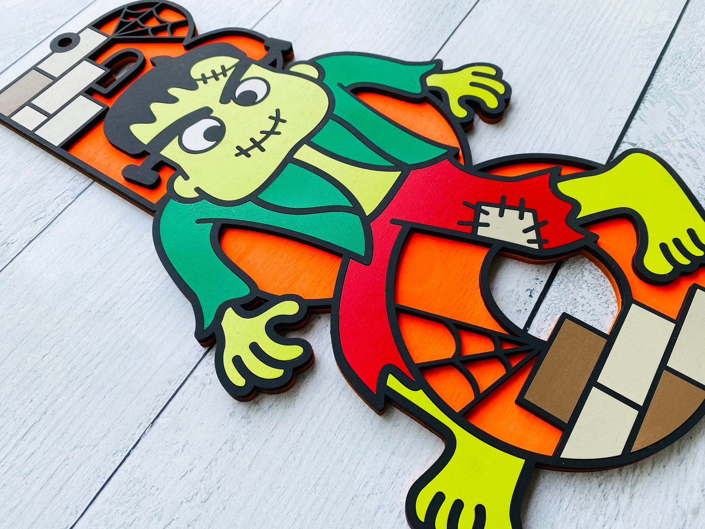 Frankenstein Door Hanger