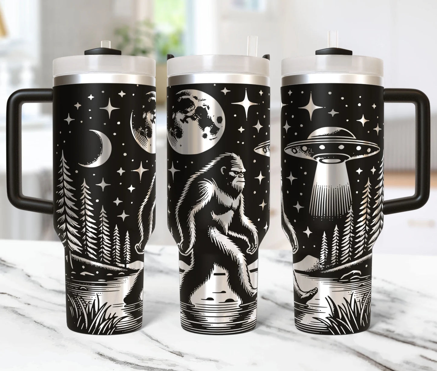 Bigfoot Alien 40oz Tumbler