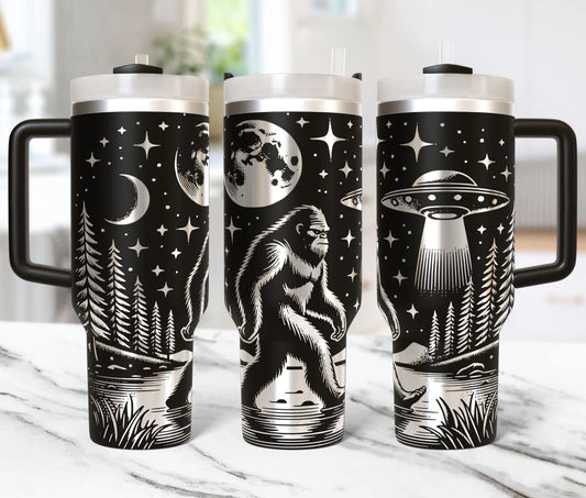 Bigfoot Alien 40oz Tumbler