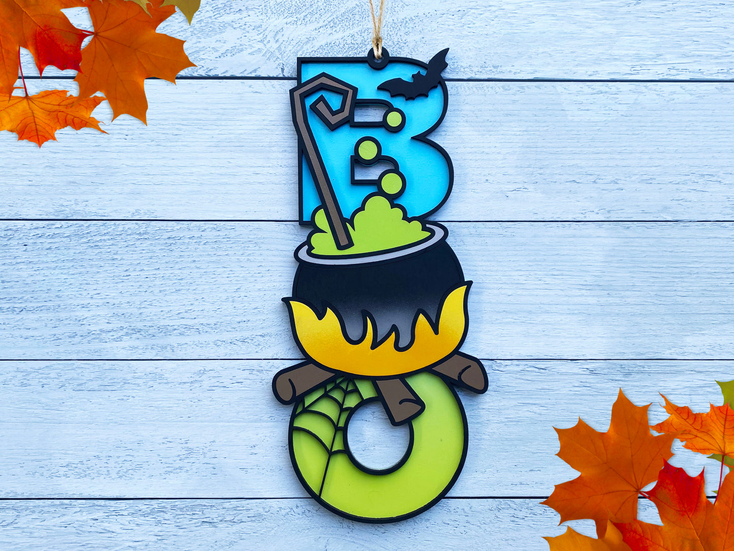 Cauldron Door Hanger