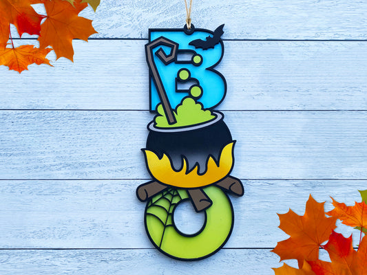 Cauldron Door Hanger