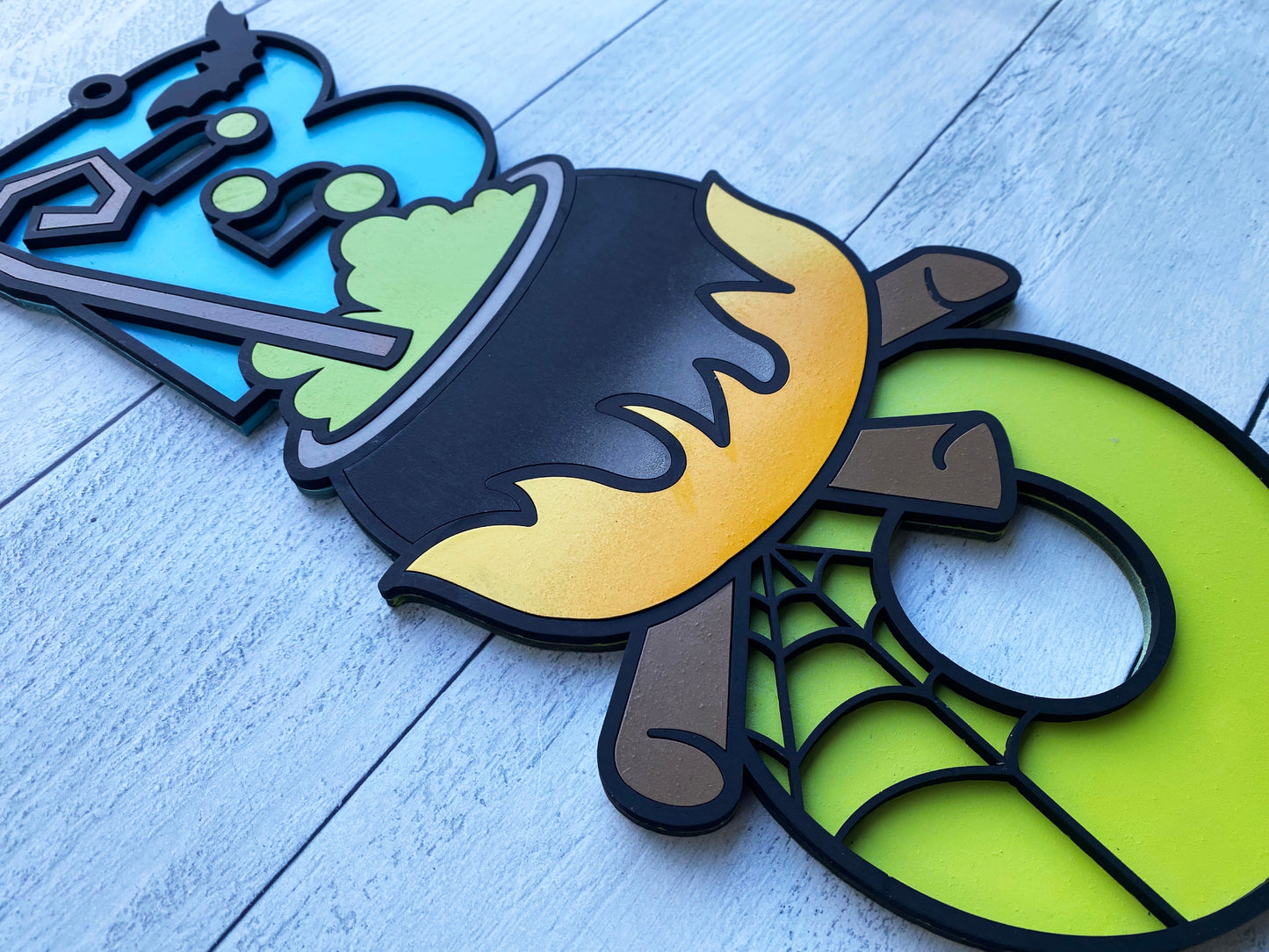 Cauldron Door Hanger