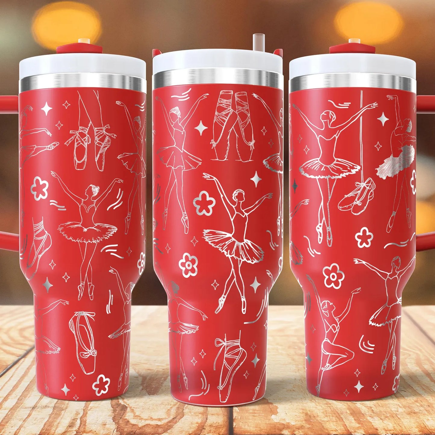 Dancing Ballerina 40oz Tumbler