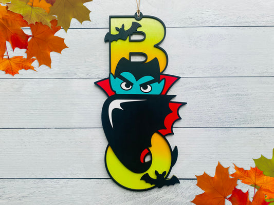 Dracula Door Hanger