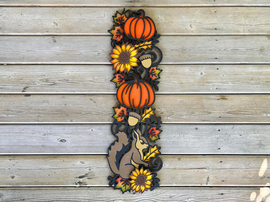 Fall/Autumn Trellis and Porch Leaner