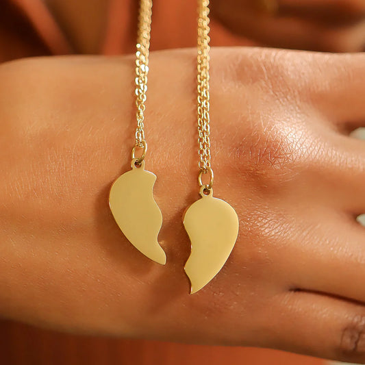 Break Apart Heart Necklace