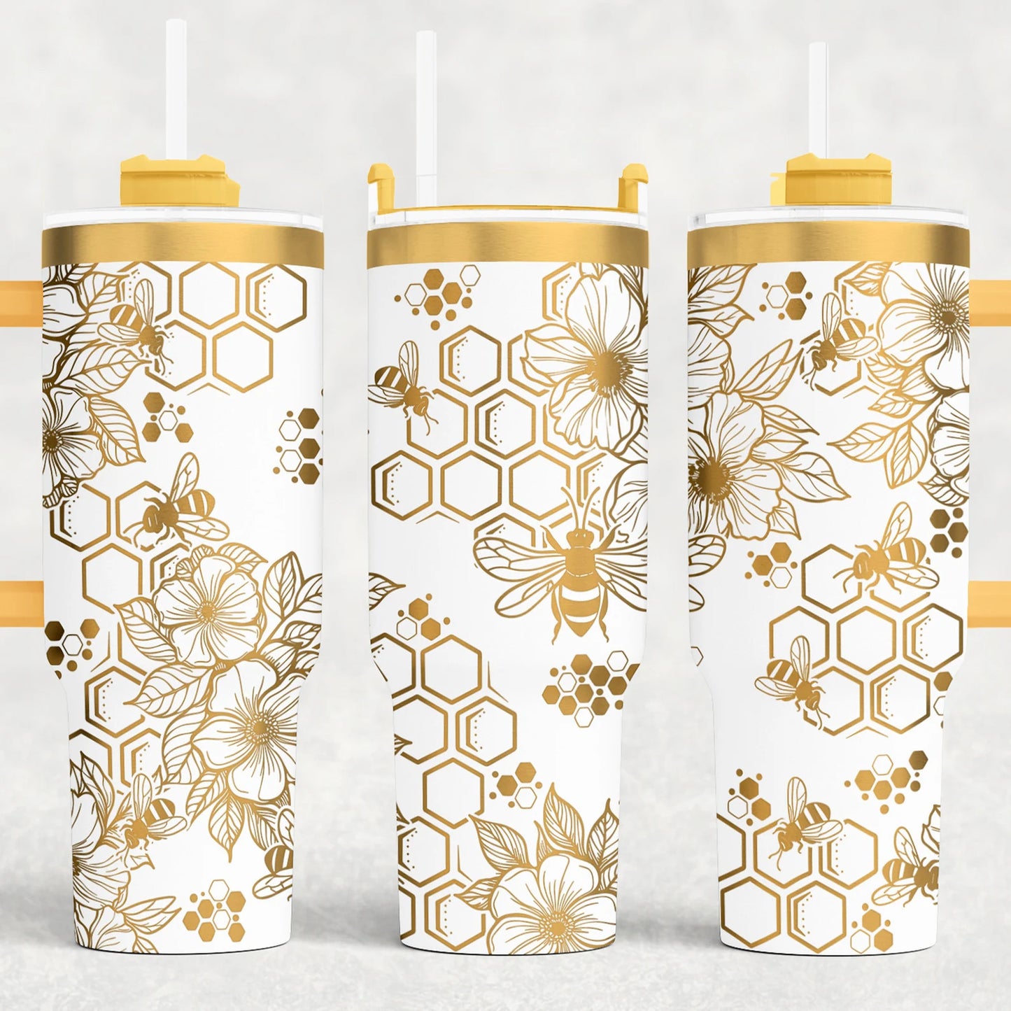 Honeybee 40oz Tumbler