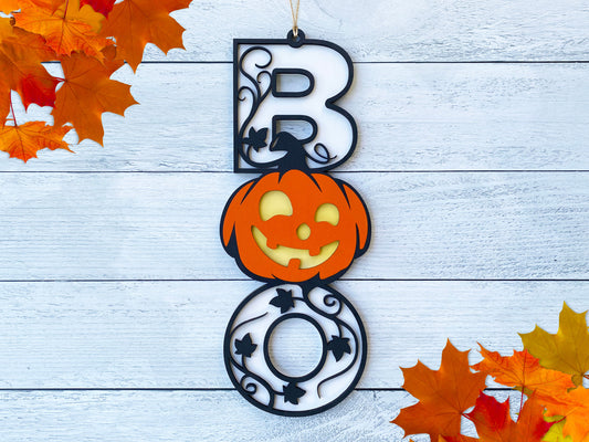 Pumpkin Door Hanger