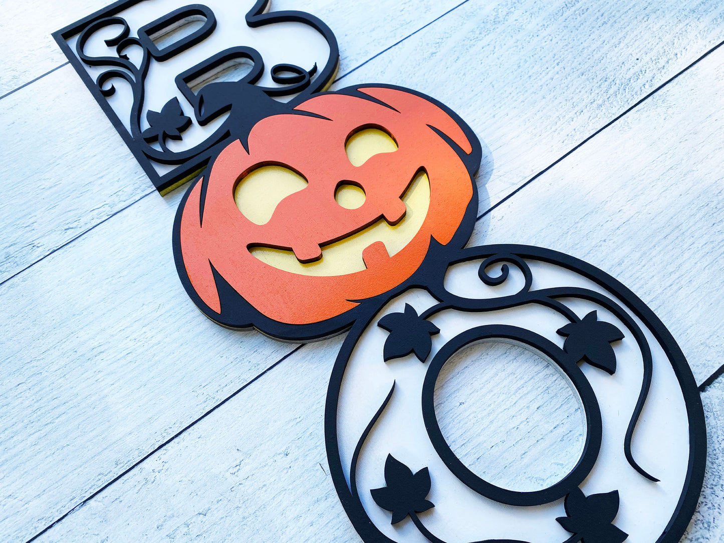 Pumpkin Door Hanger