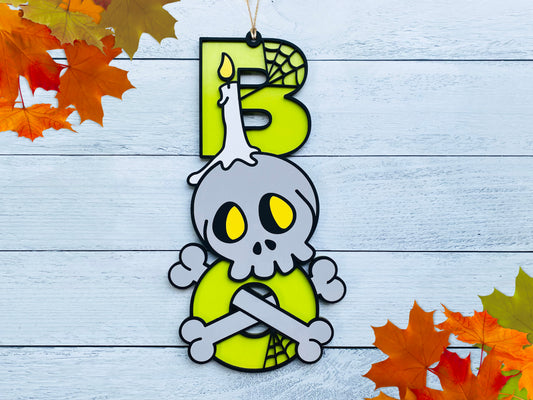 Skull Door Hanger